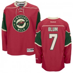 Authentic Reebok Adult Jonathon Blum Home Jersey - NHL 7 Minnesota Wild