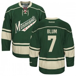 Authentic Reebok Women's Jonathon Blum Alternate Jersey - NHL 7 Minnesota Wild