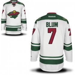 Authentic Reebok Women's Jonathon Blum Away Jersey - NHL 7 Minnesota Wild