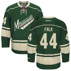 Authentic Reebok Women's Justin Falk Alternate Jersey - NHL 44 Minnesota Wild