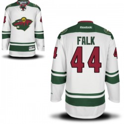 Authentic Reebok Women's Justin Falk Away Jersey - NHL 44 Minnesota Wild