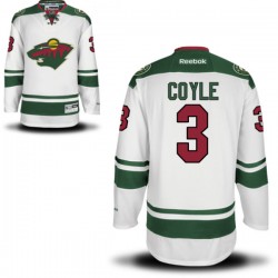 Authentic Reebok Women's Charlie Coyle Away Jersey - NHL 3 Minnesota Wild