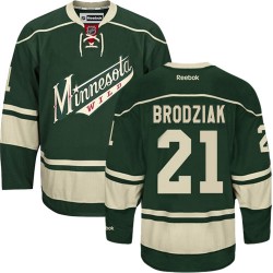 Premier Reebok Adult Kyle Brodziak Third Jersey - NHL 21 Minnesota Wild