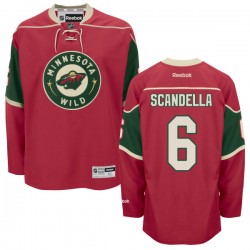 Authentic Reebok Adult Marco Scandella Home Jersey - NHL 6 Minnesota Wild