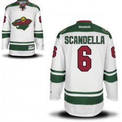 Authentic Reebok Women's Marco Scandella Away Jersey - NHL 6 Minnesota Wild