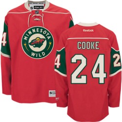Authentic Reebok Adult Matt Cooke Home Jersey - NHL 24 Minnesota Wild
