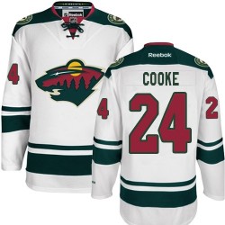 Authentic Reebok Adult Matt Cooke Away Jersey - NHL 24 Minnesota Wild