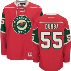 Authentic Reebok Adult Matt Dumba Home Jersey - NHL 55 Minnesota Wild