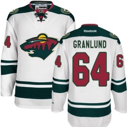 Authentic Reebok Adult Mikael Granlund Away Jersey - NHL 64 Minnesota Wild