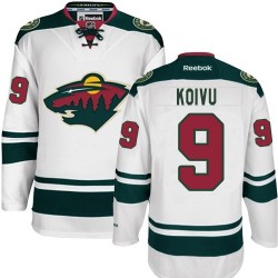 Authentic Reebok Adult Mikko Koivu Away Jersey - NHL 9 Minnesota Wild