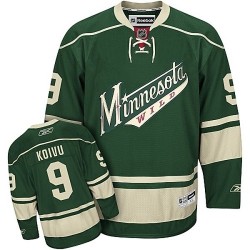 Authentic Reebok Adult Mikko Koivu Third Jersey - NHL 9 Minnesota Wild