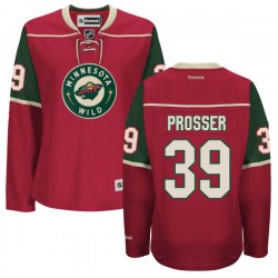 Authentic Reebok Women's Nate Prosser Home Jersey - NHL 39 Minnesota Wild
