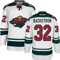 Premier Reebok Adult Niklas Backstrom Away Jersey - NHL 32 Minnesota Wild