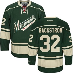 Authentic Reebok Adult Niklas Backstrom Third Jersey - NHL 32 Minnesota Wild