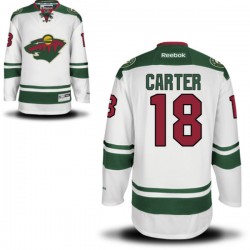 Authentic Reebok Women's Ryan Carter Away Jersey - NHL 18 Minnesota Wild