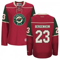 Authentic Reebok Women's Sean Bergenheim Home Jersey - NHL 23 Minnesota Wild