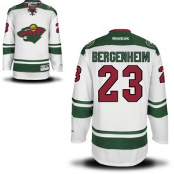Authentic Reebok Women's Sean Bergenheim Away Jersey - NHL 23 Minnesota Wild