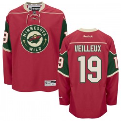 Authentic Reebok Adult Stephane Veilleux Home Jersey - NHL 19 Minnesota Wild