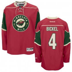 Authentic Reebok Adult Stu Bickel Home Jersey - NHL 4 Minnesota Wild