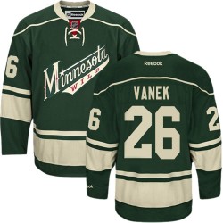 Premier Reebok Adult Thomas Vanek Third Jersey - NHL 26 Minnesota Wild