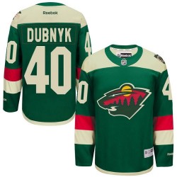 Authentic Reebok Adult Devan Dubnyk 2016 Stadium Series Jersey - NHL 40 Minnesota Wild