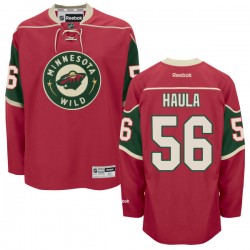 Premier Reebok Adult Erik Haula Home Jersey - NHL 56 Minnesota Wild