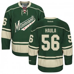 Authentic Reebok Women's Erik Haula Alternate Jersey - NHL 56 Minnesota Wild