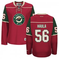 Authentic Reebok Women's Erik Haula Home Jersey - NHL 56 Minnesota Wild