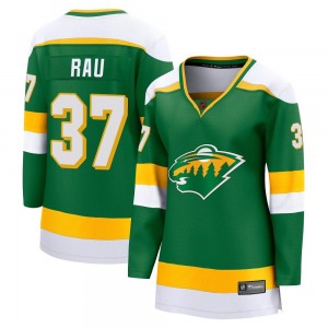 Breakaway Fanatics Branded Women's Kyle Rau Green Special Edition 2.0 Jersey - NHL Minnesota Wild