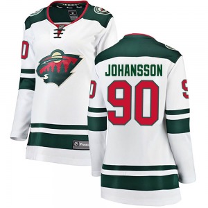Breakaway Fanatics Branded Women's Marcus Johansson White Away Jersey - NHL Minnesota Wild