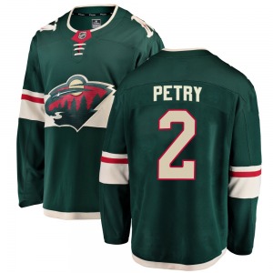Breakaway Fanatics Branded Youth Jeff Petry Green Home Jersey - NHL Minnesota Wild