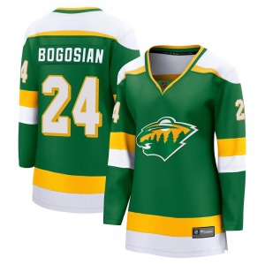Breakaway Fanatics Branded Women's Zach Bogosian Green Special Edition 2.0 Jersey - NHL Minnesota Wild