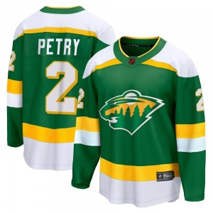 Breakaway Fanatics Branded Youth Jeff Petry Green Special Edition 2.0 Jersey - NHL Minnesota Wild