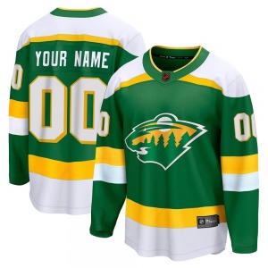 Breakaway Fanatics Branded Adult Custom Green Custom Special Edition 2.0 Jersey - NHL Minnesota Wild