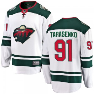 Breakaway Fanatics Branded Youth Vladimir Tarasenko White Away Jersey - NHL Minnesota Wild