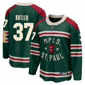 Breakaway Fanatics Branded Youth Cameron Butler Green 2022 Winter Classic Jersey - NHL Minnesota Wild