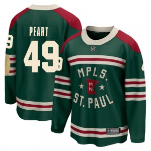 Breakaway Fanatics Branded Youth Jack Peart Green 2022 Winter Classic Jersey - NHL Minnesota Wild